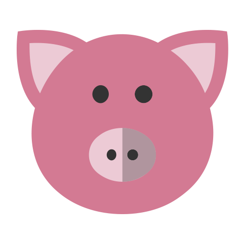 Piktogramm Schwein